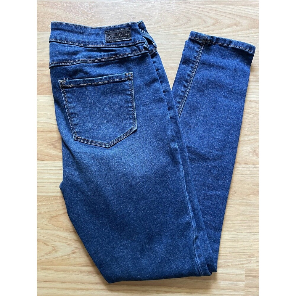 SOUND/STYLE By Beau Dawson JESSIE BLUE JEANS SKINNY FIT SOFT STRETCH DENIM 6 EUC